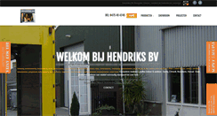 Desktop Screenshot of hendriksbv.eu